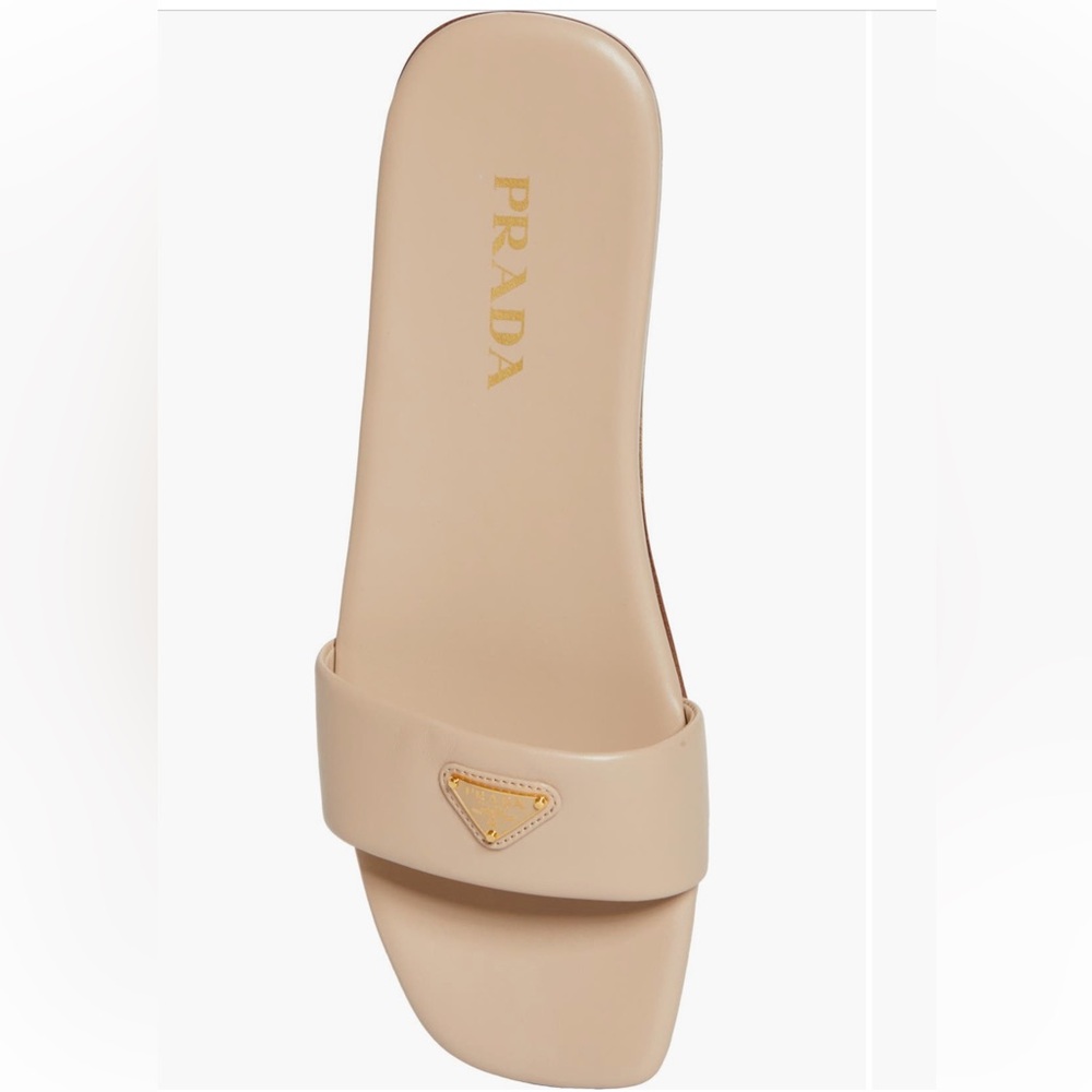 PRADA Triangle Logo Slide